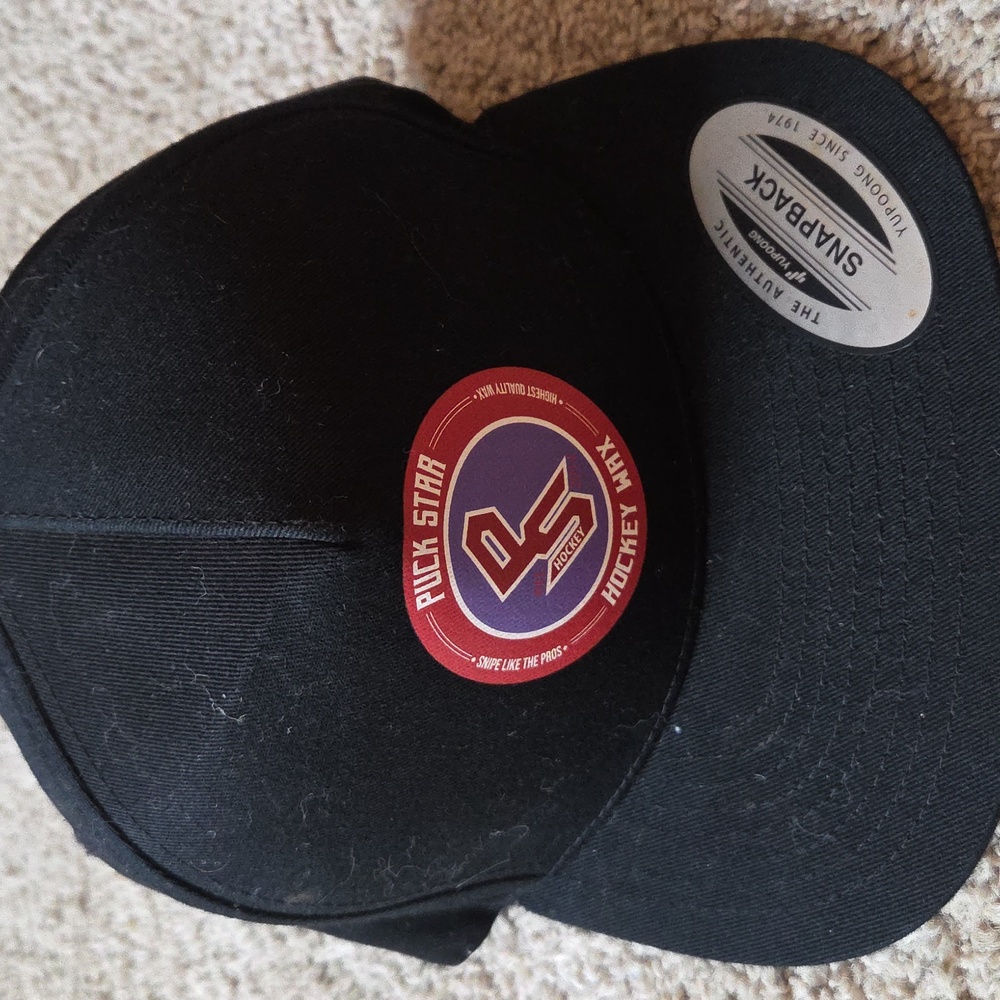 Black Snapback Hat